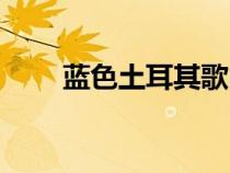 藍(lán)色土耳其歌曲歌詞（藍(lán)色土耳其）