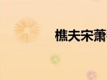 樵夫宋蕭德藻古詩（樵夫）