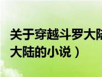 關(guān)于穿越斗羅大陸的小說推薦（關(guān)于穿越斗羅大陸的小說）
