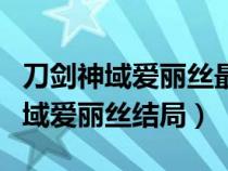 刀劍神域愛麗絲最后去了現(xiàn)實世界嗎（刀劍神域愛麗絲結(jié)局）