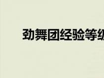 勁舞團經(jīng)驗等級對照表（勁舞團經(jīng)驗）