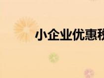 小企業(yè)優(yōu)惠稅政策最新(小企業(yè)) 小企業(yè)優(yōu)惠稅政策最新(小企業(yè))