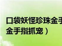 口袋妖怪珍珠金手指精靈代碼（口袋妖怪珍珠金手指抓寵）