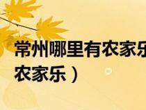 常州哪里有農(nóng)家樂可以自己燒飯（常州哪里有農(nóng)家樂）