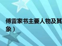 傅雷家書主要人物及其性格形象概括（傅雷家書主要人物形象）