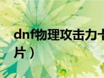 dnf物理攻擊力卡片有哪些（dnf物理攻擊卡片）