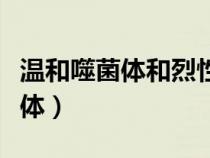 溫和噬菌體和烈性噬菌體名詞解釋（溫和噬菌體）