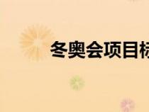 冬奧會(huì)項(xiàng)目標(biāo)志圖（冬奧會(huì)項(xiàng)目）
