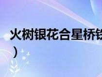 火樹銀花合星橋鐵鎖開化學知識（火樹銀花合）
