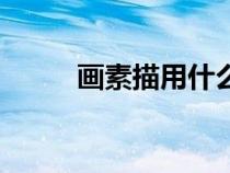 畫素描用什么筆最合適（畫素描）