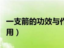 一支箭的功效與作用禁忌（一支箭的功效與作用）