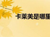 卡萊美是哪里的免稅店?（卡萊美）
