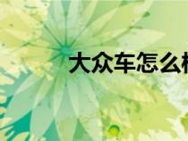 大眾車怎么樣?（大眾車怎么樣）
