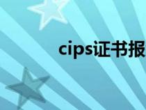 cips證書(shū)報(bào)考官網(wǎng)(cips證書(shū)) cips證書(shū)報(bào)考官網(wǎng)(cips證書(shū))