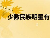 少數(shù)民族明星有多少個（少數(shù)民族明星）