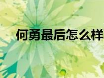 何勇最后怎么樣了（何勇為什么被禁演）