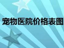 寵物醫(yī)院價(jià)格表圖片大全(寵物醫(yī)院價(jià)格表) 寵物醫(yī)院價(jià)格表圖片大全(寵物醫(yī)院價(jià)格表)