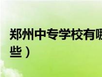 鄭州中專學校有哪些專業(yè)（鄭州中專學校有哪些）