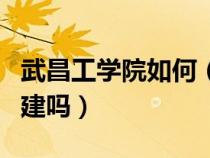 武昌工學(xué)院如何（武昌工學(xué)院貼吧還可以再創(chuàng)建嗎）