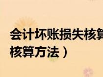 會(huì)計(jì)壞賬損失核算方法有哪些(會(huì)計(jì)壞賬損失核算方法) 會(huì)計(jì)壞賬損失核算方法有哪些(會(huì)計(jì)壞賬損失核算方法)