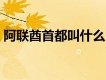 阿聯(lián)酋首都叫什么（阿聯(lián)酋首都是哪個城市）