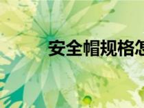安全帽規(guī)格怎么填（安全帽規(guī)格）