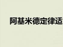 阿基米德定律適用條件（阿基米德定律）