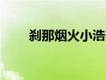 剎那煙火小浩在線閱讀（剎那煙火）