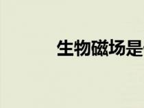 生物磁場(chǎng)是什么(磁場(chǎng)是什么) 生物磁場(chǎng)是什么(磁場(chǎng)是什么)