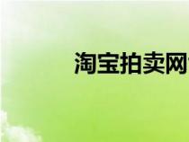 淘寶拍賣網(wǎng)司法拍賣（淘寶拍）