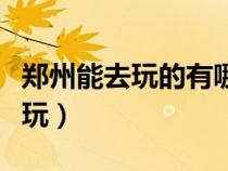 鄭州能去玩的有哪些地方（在鄭州可以去哪兒玩）