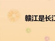 贛江是長江的支流嗎（贛江）