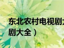 東北農(nóng)村電視劇大全集2019（東北農(nóng)村電視劇大全）