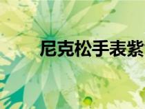 尼克松手表紫色表盤（尼克松手表）