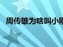 周傳雄為啥叫小剛（周傳雄為什么叫小剛）