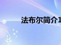 法布爾簡介100字（法布爾簡介）
