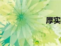 厚實(shí)表皮（厚實(shí)）