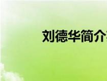 劉德華簡(jiǎn)介英文（劉德華簡(jiǎn)介）