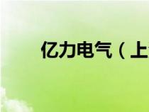 億力電氣（上海億力電器有限公司）