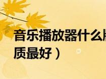 音樂播放器什么牌子好?（音樂播放器哪個音質(zhì)最好）