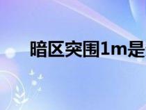 暗區(qū)突圍1m是多少錢（1m是多少錢）