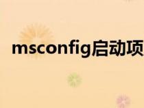 msconfig啟動項(xiàng)刪除(msconfig啟動項(xiàng)) msconfig啟動項(xiàng)刪除(msconfig啟動項(xiàng))