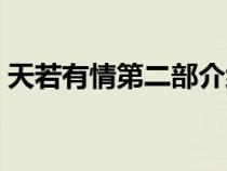 天若有情第二部介紹大全（天若有情第二部）