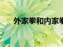 外家拳和內(nèi)家拳可以同練嗎（外家拳）