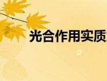 光合作用實質(zhì)意義（光合作用實質(zhì)）