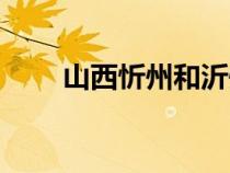 山西忻州和沂州怎么讀（忻州讀音）