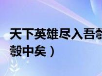 天下英雄盡入吾彀中矣出處（天下英雄盡入吾彀中矣）