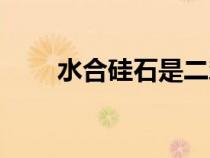 水合硅石是二氧化硅嗎（水合硅石）