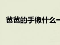爸爸的手像什么一樣有力比喻（爸爸的手）