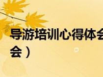 導(dǎo)游培訓(xùn)心得體會(huì)總結(jié)報(bào)告(導(dǎo)游培訓(xùn)心得體會(huì)) 導(dǎo)游培訓(xùn)心得體會(huì)總結(jié)報(bào)告(導(dǎo)游培訓(xùn)心得體會(huì))